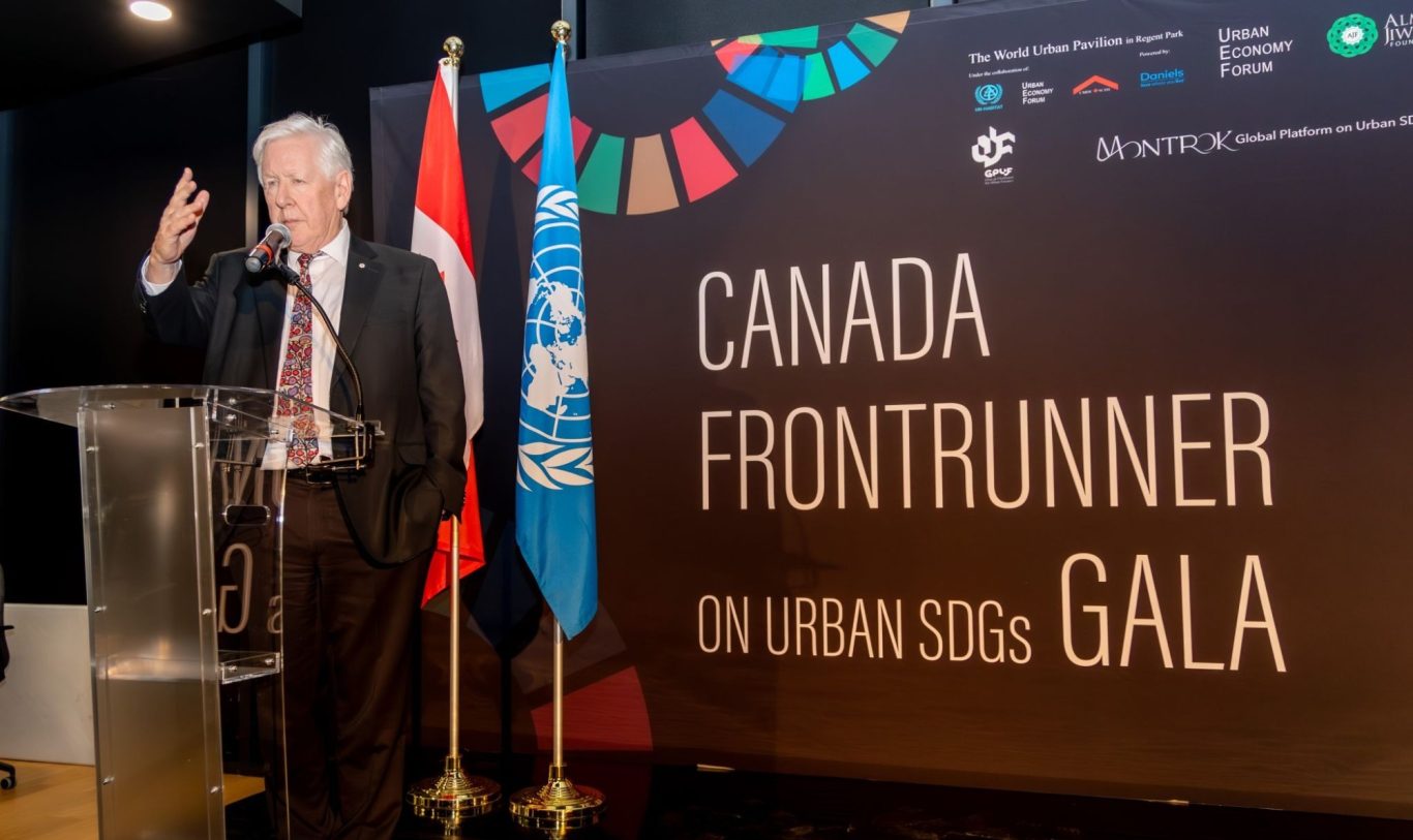 CANADA FRONTRUNNER ON URBAN SDGs